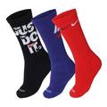 Шкарпетки Nike U NK EVERYDAY PLUS CUSH CREW чорний, синій, червоний Уні 34-38 DT-DH3822-905, прев. 0