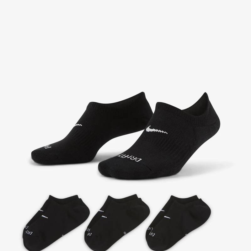 Шкарпетки Nike U NK EVERYDAY PLUS CUSH FOOTIE чорний Жін 34-38 DT-DH5463-904, рис. 1