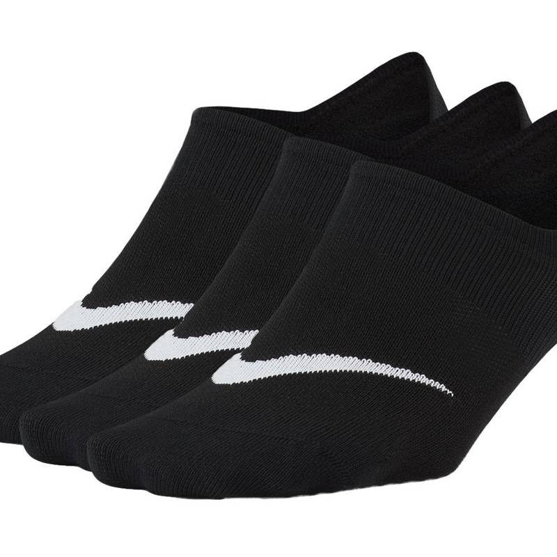 Шкарпетки Nike U NK EVERYDAY PLUS LTWT FOOTIE 3PPK чорний Жін 34-38 DT-SX5277-011, рис. 0