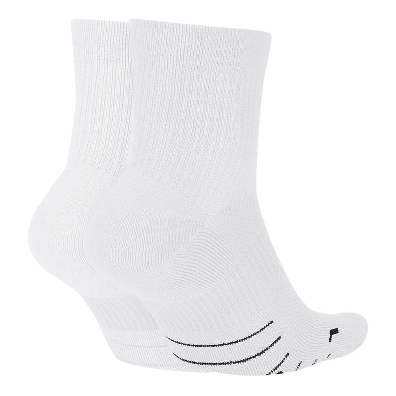 Шкарпетки Nike U NK MLTPLIER ANKLE 2PR - 144 білий Уні 46-50 DT-SX7556-100, рис. 1