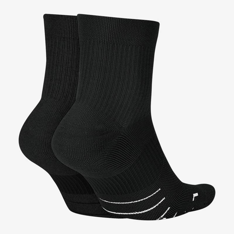 Шкарпетки Nike U NK MLTPLIER ANKLE 2PR - 144 чорний Уні 34-38 DT-SX7556-010, рис. 1