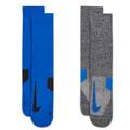Шкарпетки Nike U NK MLTPLIER CRW 2PR - 144 синій, сірий Уні 34-38 DT-SX7557-937, прев. 0