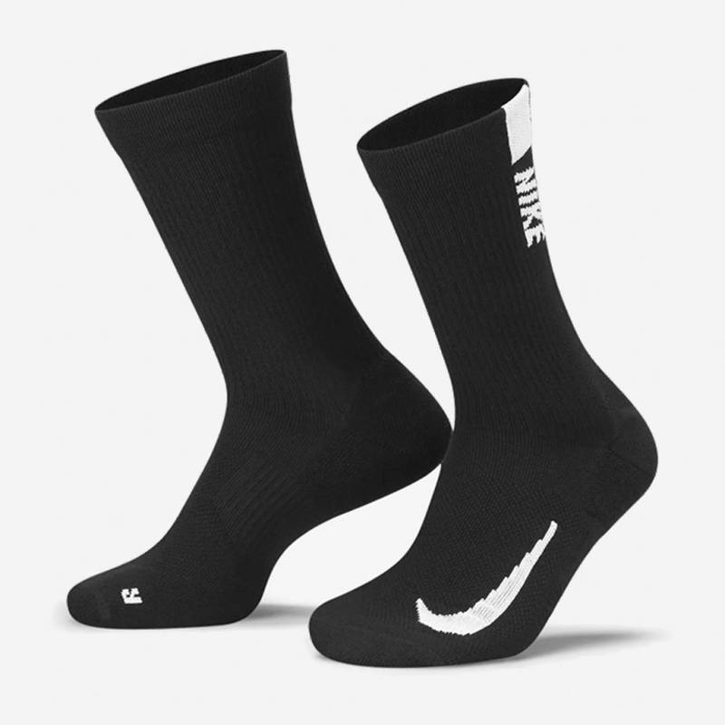 Шкарпетки Nike U NK MLTPLIER CRW 2PR - 144 чорний Уні 46-50 DT-SX7557-010, рис. 2