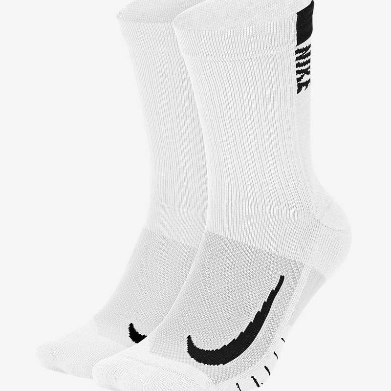 Шкарпетки Nike U NK MLTPLIER CRW 2PR білий Уні 34-38 DT-SX7557-100, рис. 0