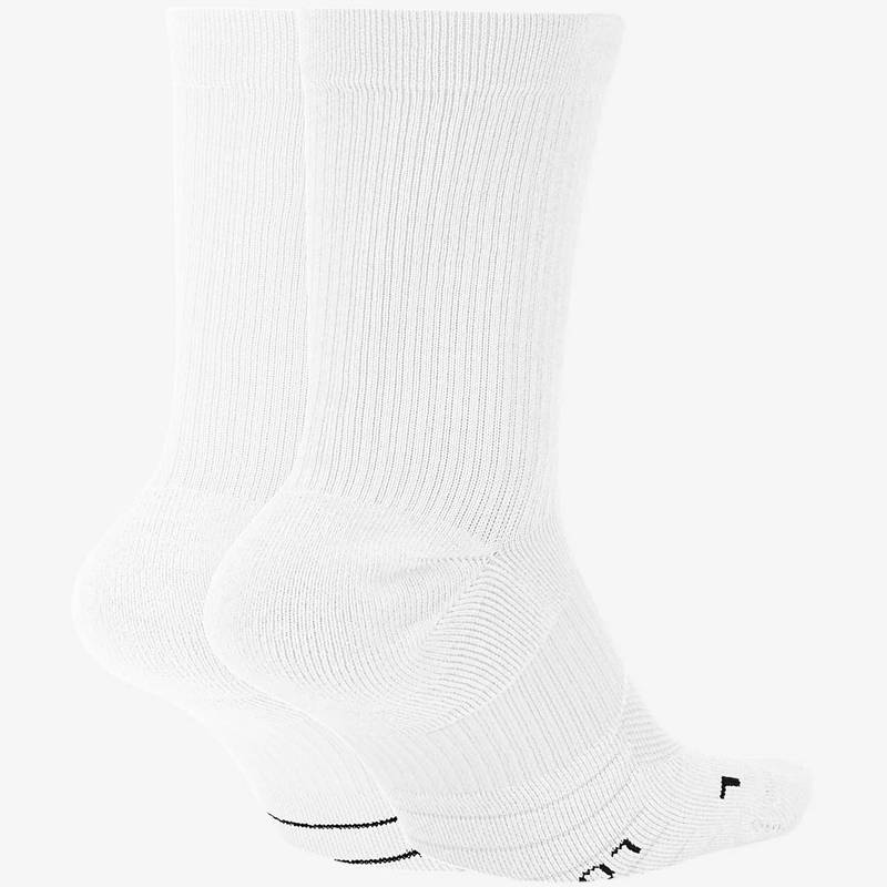 Шкарпетки Nike U NK MLTPLIER CRW 2PR білий Уні 34-38 DT-SX7557-100, рис. 1