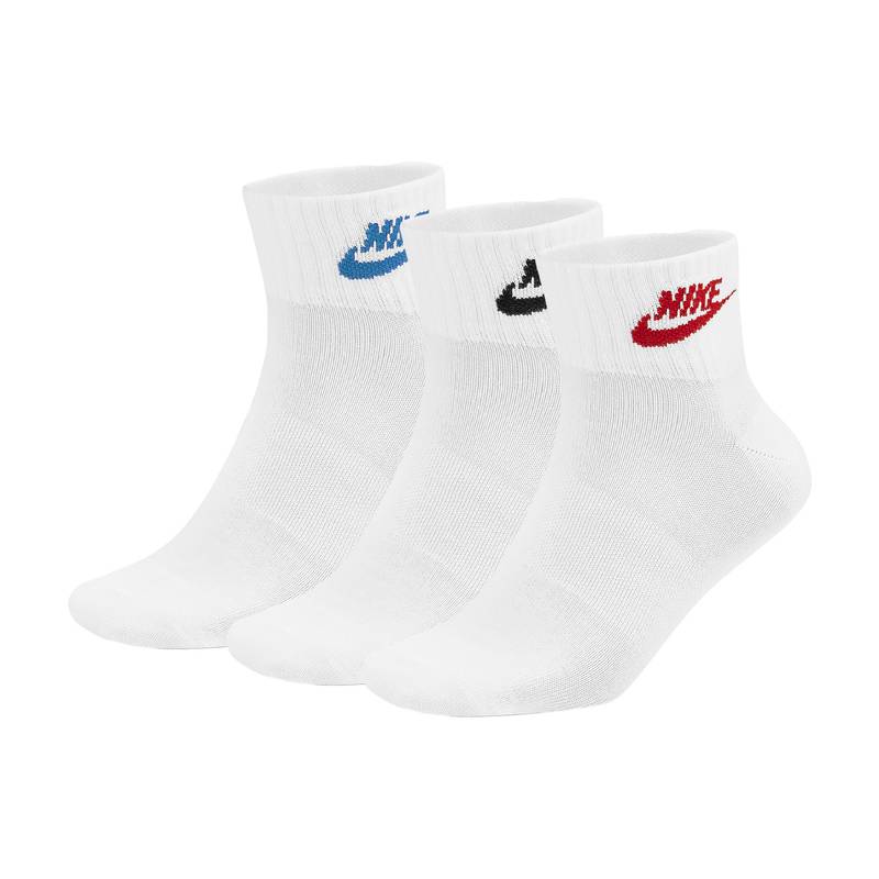 Шкарпетки Nike U NK NSW EVERYDAY ESSENTIAL AN 3PR білий, мультиколор Уні 34-38 DT-DX5074-911, рис. 1