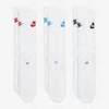 Шкарпетки Nike U NK NSW EVERYDAY ESSENTIAL CR 3PR білий, мультиколор Уні 34-38 DT-DX5025-911, прев. 2