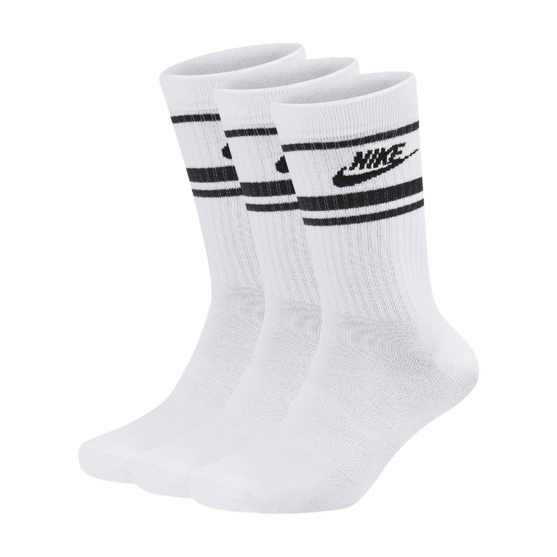 Шкарпетки Nike U NK NSW EVERYDAY ESSENTIAL CR 3PR білий, чорний Уні 34-38 DT-DX5089-103, рис. 0