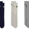 Шкарпетки Nike U NK NSW EVERYDAY ESSENTIAL CR синій, білий, сірий Уні 34-38 DT-DX5025-903, прев. 1