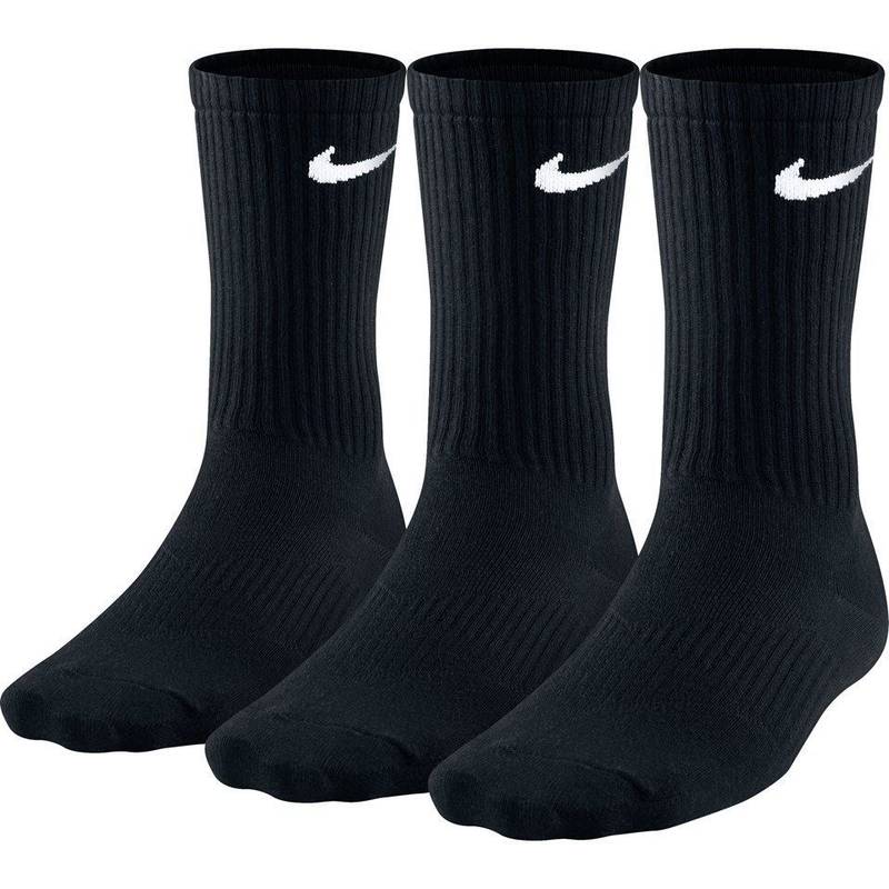 Шкарпетки Nike U NK PERF LTWT CREW 3PR чорний Уні L (42-46) DT-SX4704-001, рис. 0