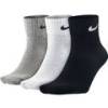 Шкарпетки Nike U NK PERF LTWT QT 3PR чорний, білий, сірий Уні L (42-46) DT-SX4706-901, прев. 0