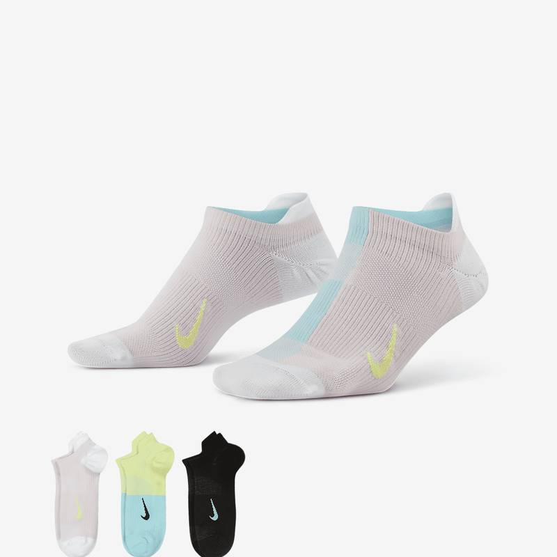 Шкарпетки Nike W NK EVERYDAY PLUS LTWT NS 3PR мультиколор Жін 34-38 DT-CV2964-911, рис. 0