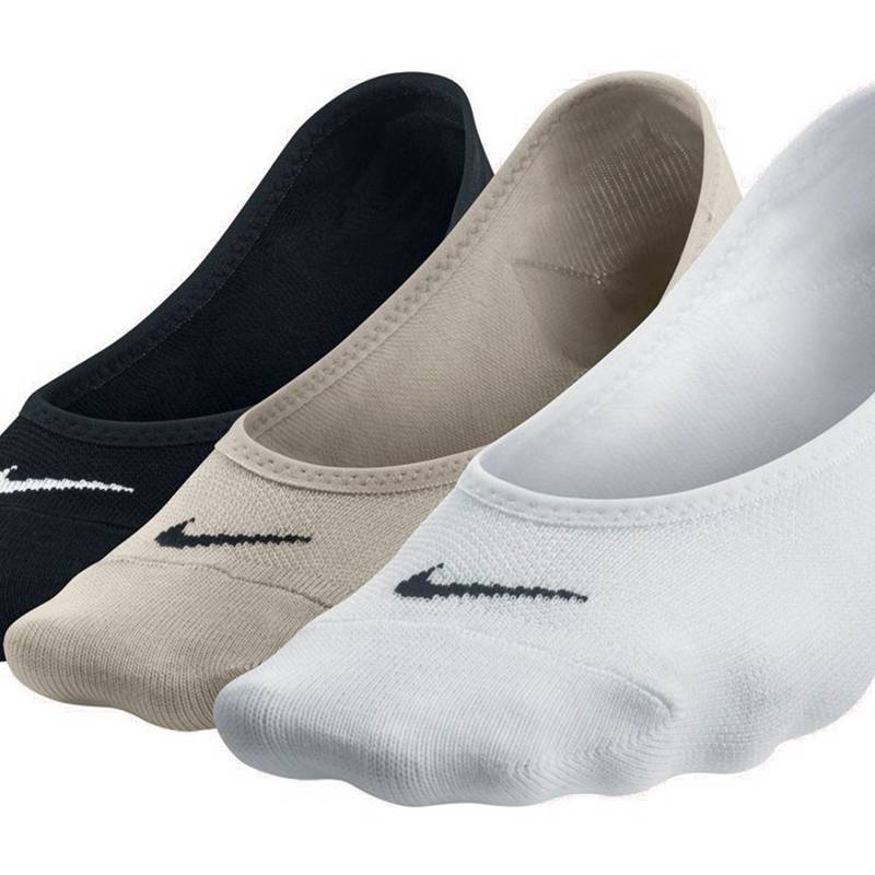 Шкарпетки Nike W NK EVRY LTWT FOOT 3PR чорний, білий, бежевий Жін 34-38 DT-SX4863-900, рис. 0