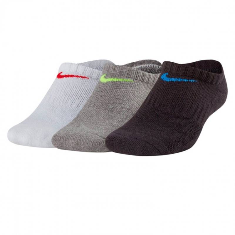 Шкарпетки Nike Y NK EVERYDAY CUSH NS 3PR чорний, білий, сірий Діт 38-42 DT-SX6843-906, рис. 0
