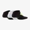 Шкарпетки Nike Y NK EVERYDAY LTWT NS 3PR - HB чорний, білий, зелений Діт 38-42 DT-SK0054-901, прев. 1