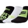 Шкарпетки Nike Y NK EVERYDAY LTWT NS 3PR - HB чорний, білий, зелений Діт 38-42 DT-SK0054-901, прев. 2