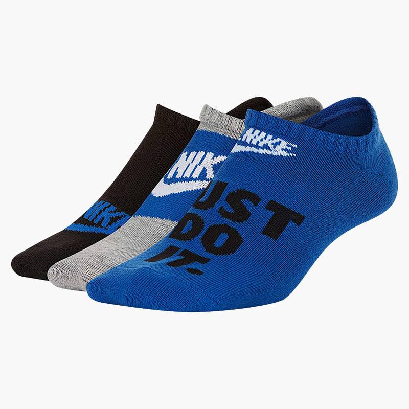Шкарпетки Nike Y NK EVERYDAY LTWT NS 3PR - HB чорний, сірий, синій Діт 34-38 DT-SK0054-907, рис. 0