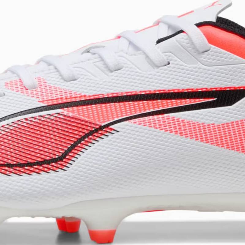 Бутси Puma ULTRA 5 PLAY FG/AG білий, помаранчевий Уні DT-108169-01, рис. 1