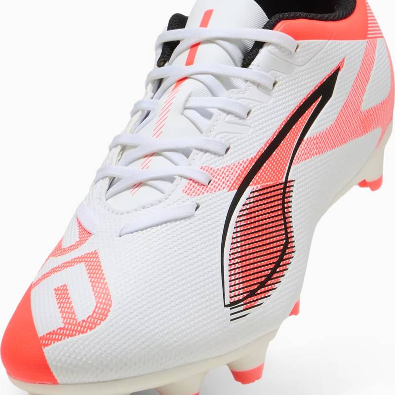 Бутси Puma ULTRA 5 PLAY FG/AG білий, помаранчевий Уні DT-108169-01, рис. 3