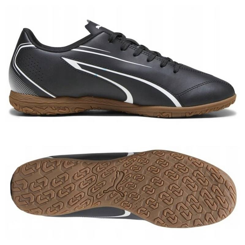 Футзалки Puma VITORIA IT чорний, коричневий DT-107485-01, рис. 0
