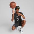 Кепка Puma Basketball Trucker Cap чорний, жовтий Уні OSFA DT-024489-01, прев. 1