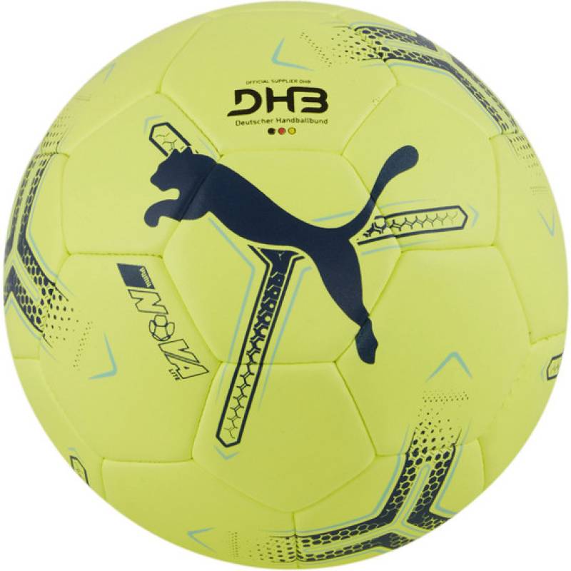 М'яч гандбольний Puma NOVA Lite жовтий, чорний Уні 0 DT-084387-01, рис. 0