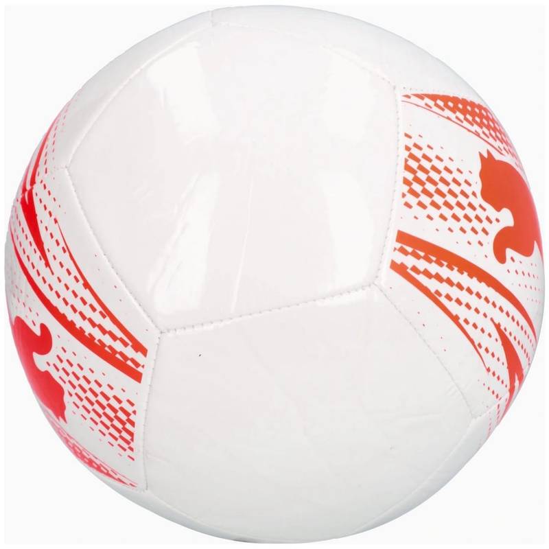 М'яч футбольний Puma ATTACANTO Graphic білий, помаранчевий Уні 4 DT-084073-17, рис. 1
