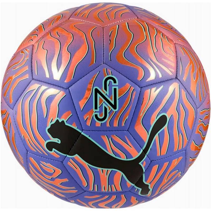 М'яч футбольний Puma NEYMAR JR Graphic ball фіолетовий, помаранчевий Уні 4 DT-084678-01, рис. 0