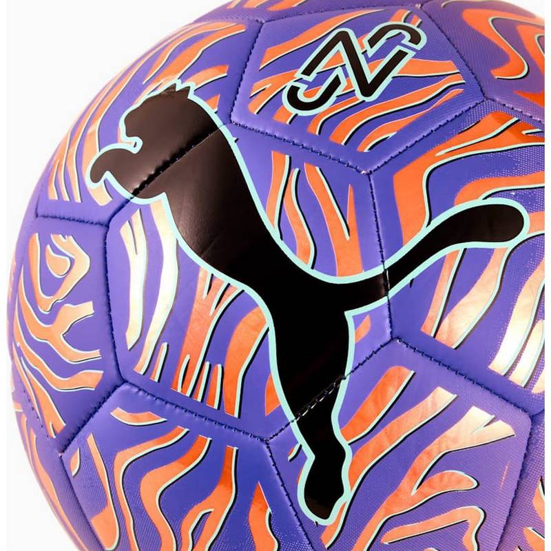 М'яч футбольний Puma NEYMAR JR Graphic ball фіолетовий, помаранчевий Уні 4 DT-084678-01, рис. 1