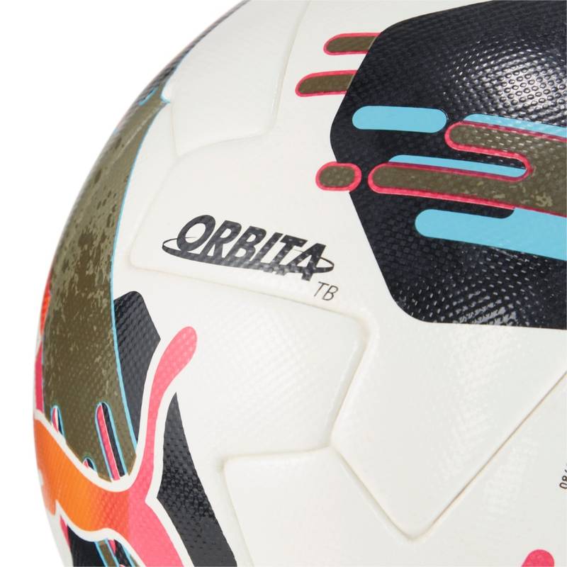 М'яч футбольний Puma Orbita 1 TB (FIFA Quality Pro) білий, чорний, коричневий Уні 5 DT-084322-01, рис. 1