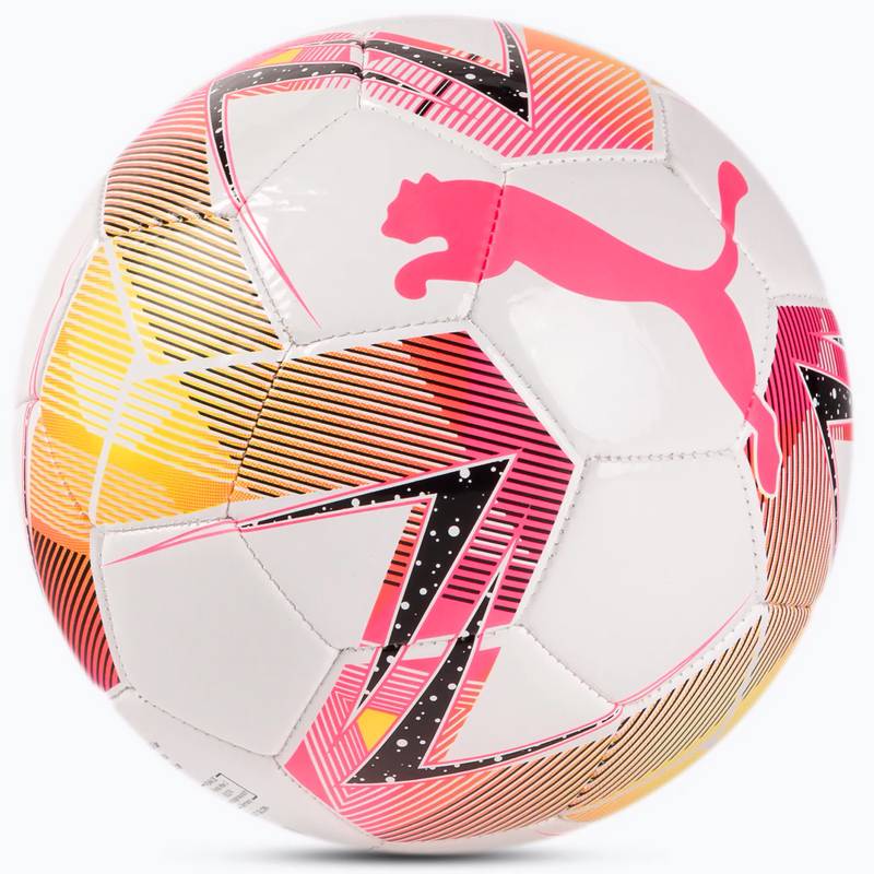 М'яч футзальний Puma Futsal 3 MS ball білий, чорний, рожевий Уні 4 DT-083765-01, рис. 1