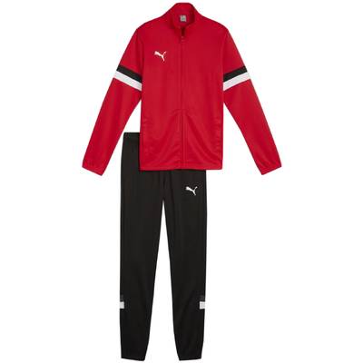 Костюм спортивний PUMA teamRISE Tracksuit Jr червоний, чорний Діт 140 см DT-658655-01