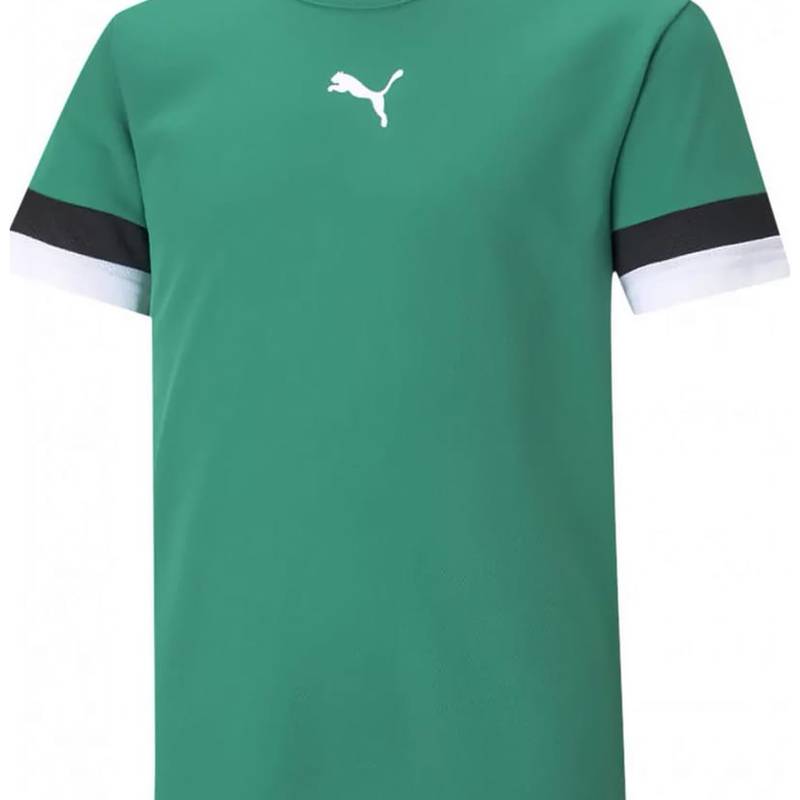 Футболка Puma teamRISE Jersey Jr зелений Діт DT-704938-05, рис. 0