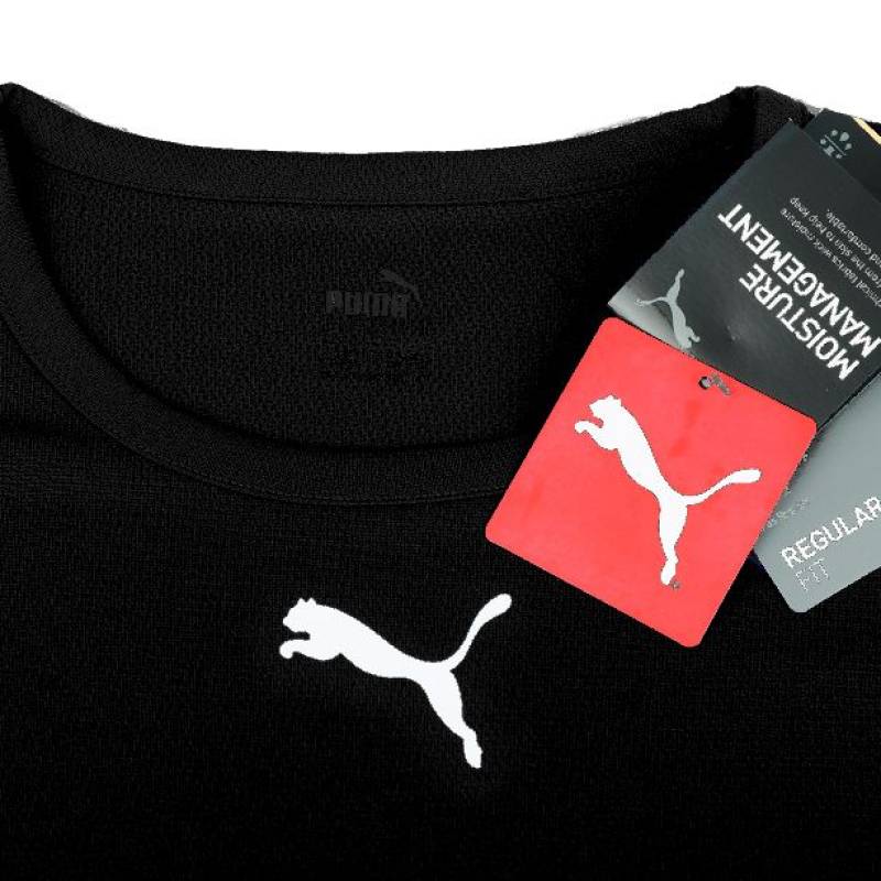 Футболка Puma teamRISE Jersey Jr чорний Діт DT-704938-03, рис. 3
