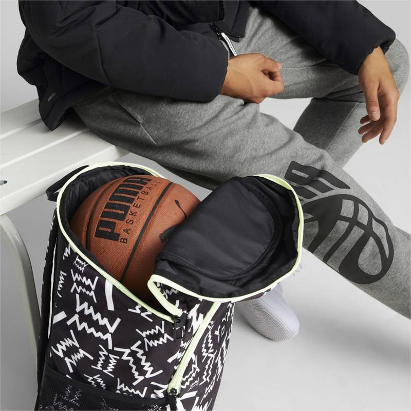 Рюкзак Puma Basketball Backpack 27L чорний Уні 31х45х14 см DT-079205-01, рис. 4