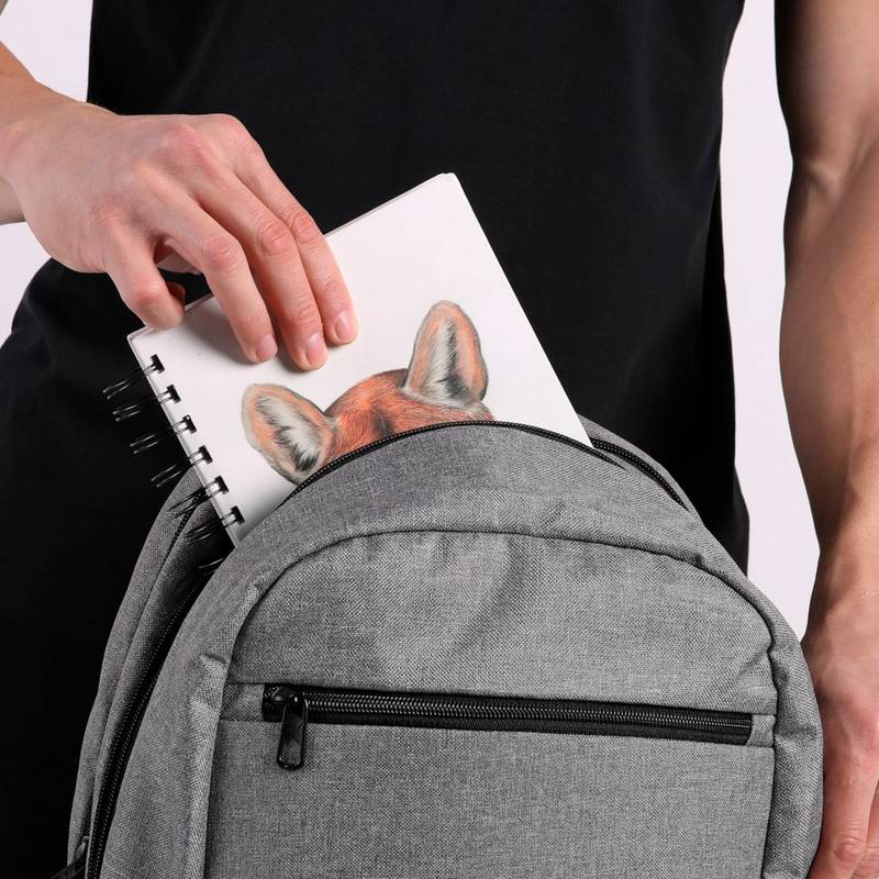 Рюкзак Puma BUZZ HEATHER Backpack 28L сірий Уні 47,5х28х20 см DT-091350-01, рис. 4