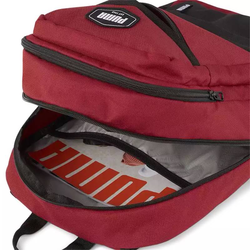 Рюкзак Puma Deck Backpack II 24,5L червоний, чорний Уні 47x30x16,5 см DT-090338-07, рис. 2