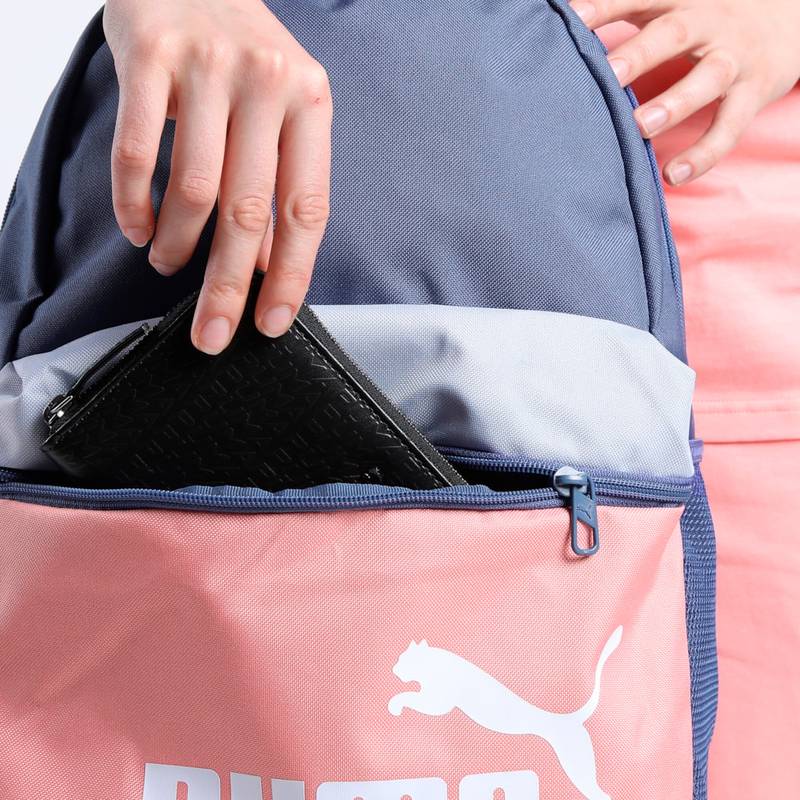Рюкзак Puma PHASE COLOR BLOCK Backpack 22L синій Уні 44х30х14 см DT-091175-03, рис. 3
