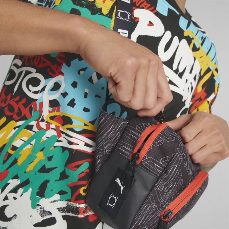 Сумка на пояс Puma Basketball Waist Bag 1,5L чорний Уні 23х13х6 см DT-079206-04, рис. 5