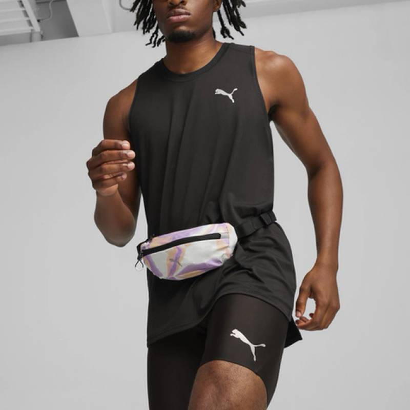 Сумка на пояс Puma PR Classic Waist Bag 0,8L чорний, білий, фіолетовий, помаранчевий Уні 23x6x9,5 см DT-090425-04, рис. 4