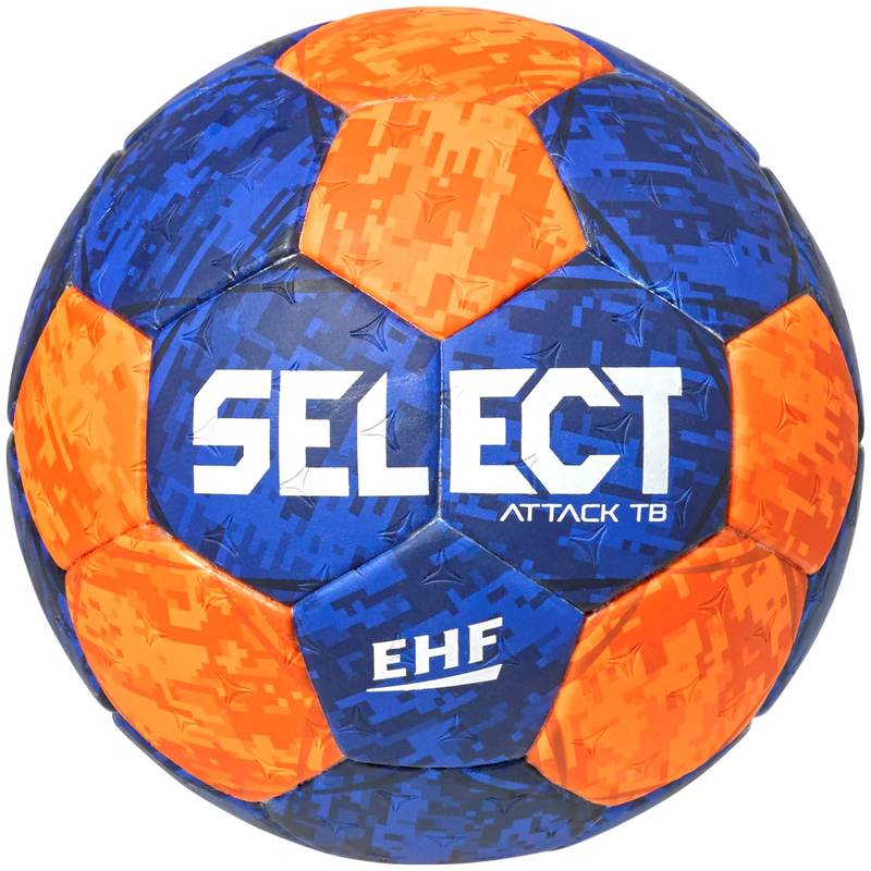 М'яч гандбольний SELECT HB Attack TB v22 синій, помаранчевий Уні 1 DT-162084-839, рис. 0