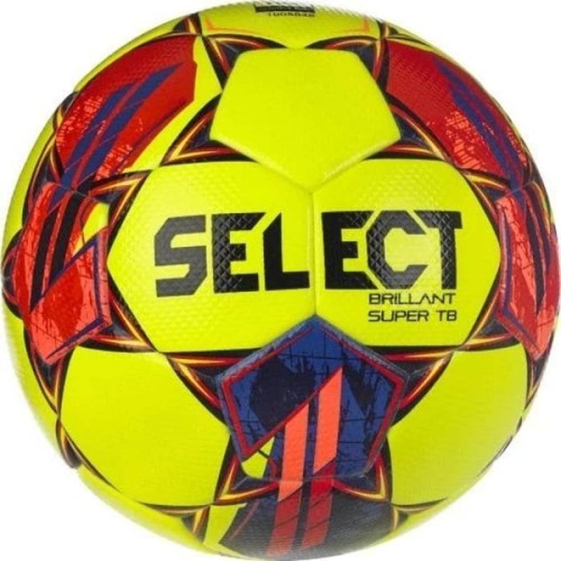 М'яч футбольний Select BRILLANT SUPER FIFA TB v23 жовтий, червоний Уні 5 DT-011496-028, рис. 0