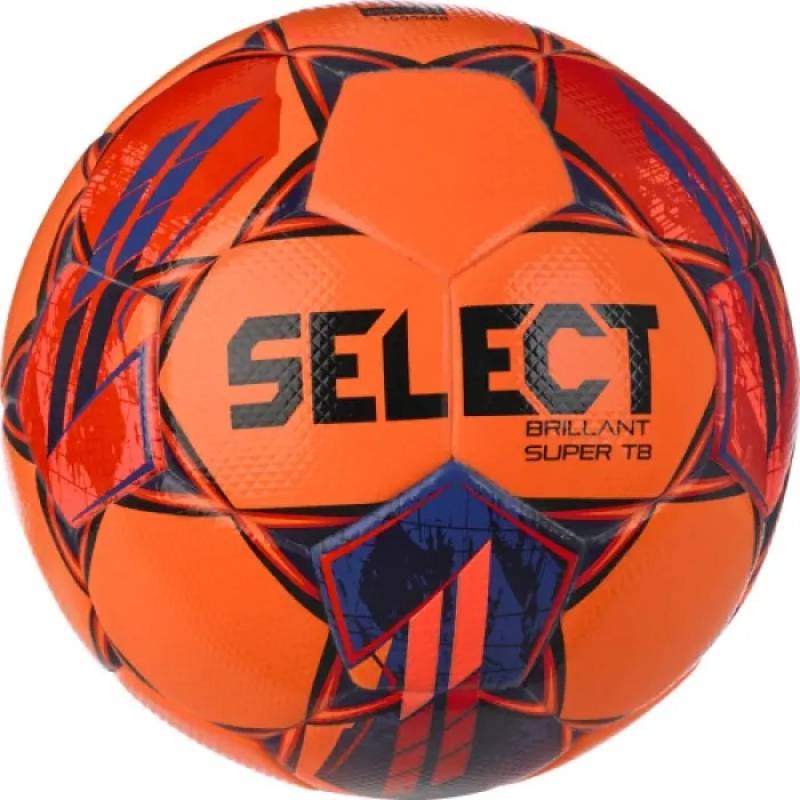 М'яч футбольний Select BRILLANT SUPER FIFA TB v23 помаранчевий, червоний Уні 5 DT-011496-035, рис. 0