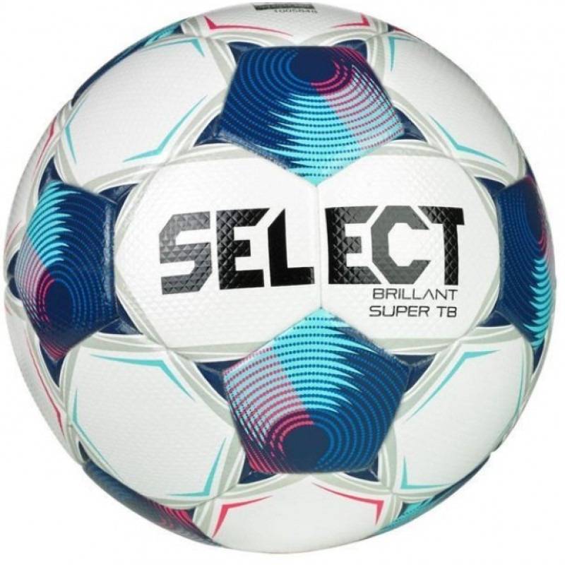 М'яч футбольний Select BRILLANT SUPER FIFA TB v25 білий, синій Уні 5 DT-361500-002, рис. 0