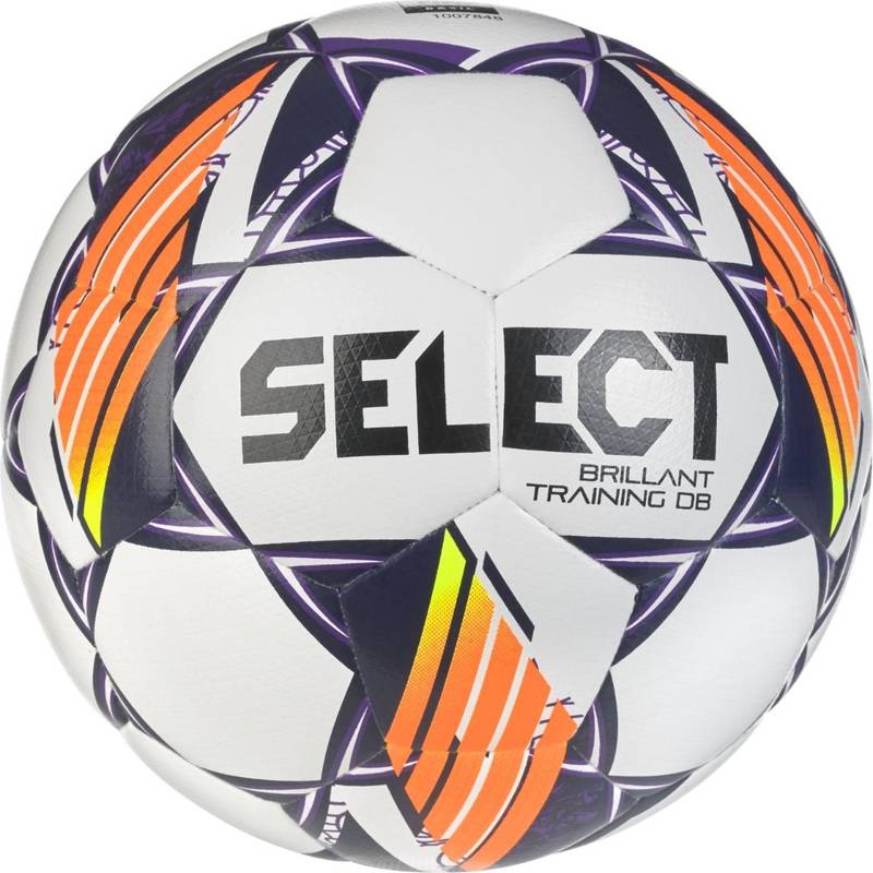 М'яч футбольний Select BRILLANT TRAINING DB v24 білий, фіолетовий Уні 4 DT-086414-096, рис. 0
