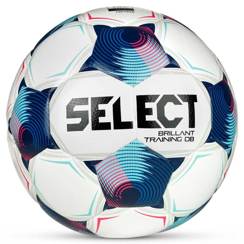 М'яч футбольний SELECT BRILLANT TRAINING DB v25 білий, синій Уні 4 DT-086415-002, рис. 0