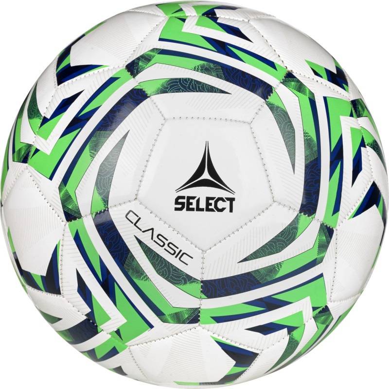 М'яч футбольний Select FB CLASSIC v25 білий, зелений Уні 4 DT-099489-004, рис. 0