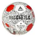 М'яч футбольний Select FREESTYLE  v24 білий, чорний, червоний Уні 4,5 DT-099580-003, прев. 0