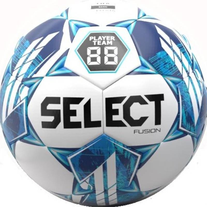 М'яч футбольний Select Fusion v23 біло-синій Уні 4 DT-385416-962, рис. 0