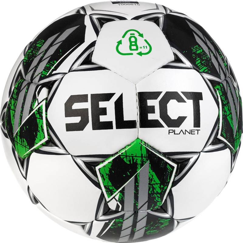 М'яч футбольний SELECT PLANET v23 білий, зелений Уні 4 DT-38556-004, рис. 1